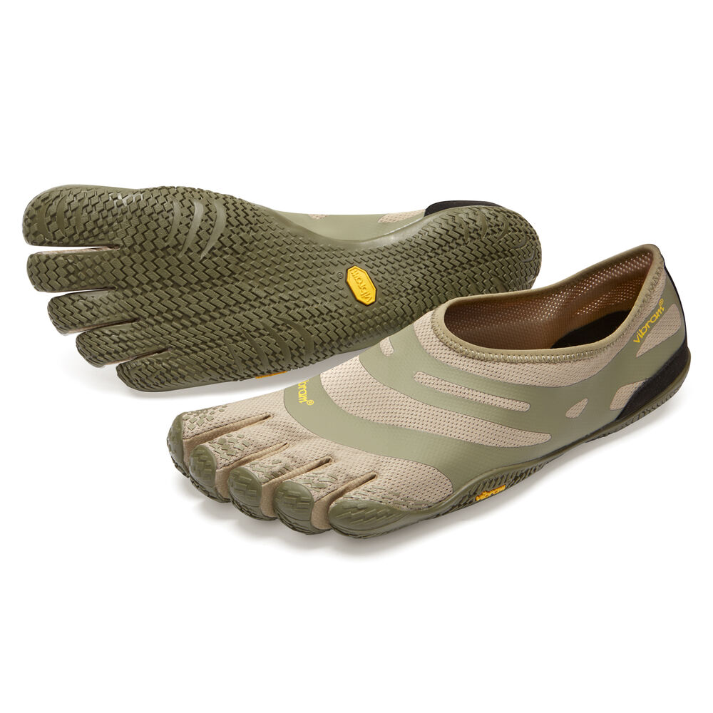Vibram Fivefingers EL-X Mens Training Shoes Khaki Australia (JAQ146298)